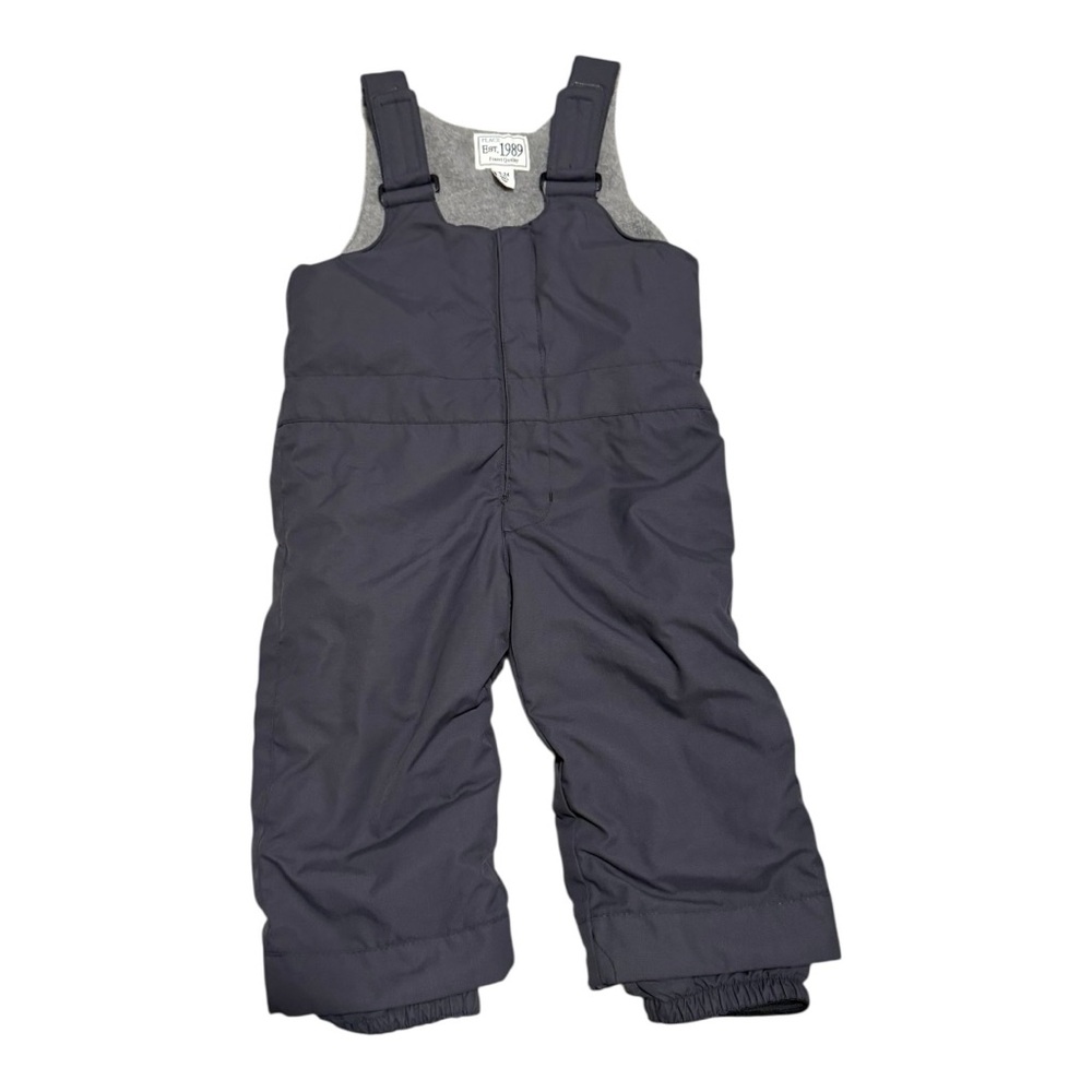 1989 Place Grey bib overalls 18-24 months
